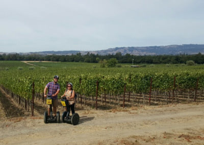 If you haven't figured it out by now we are obsessed with SEGWAYS!  Here's where the magic happened, Sonoma CA.  While everyone else was driving, biking, or taking an Uber from one winery to the next, we were racing through the vineyards on our first segway tour.  Maybe it was the wine, but this was one of the best experiences we've ever had.